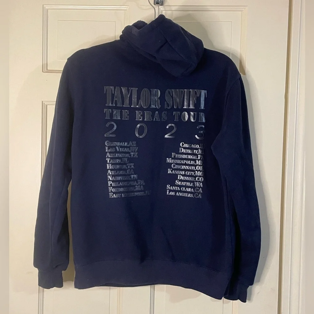Taylor Swift Hoodie Adult Small  The Eras Tour 2023 Official Merch Sweatshirt - Picture 4 of 6